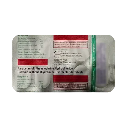 respicure tablet 10's